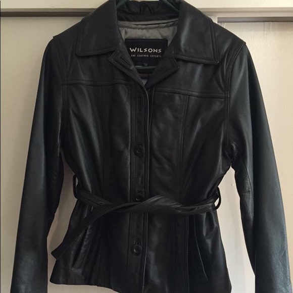 Wilsons Leather Jackets & Blazers - Leather babydoll coat